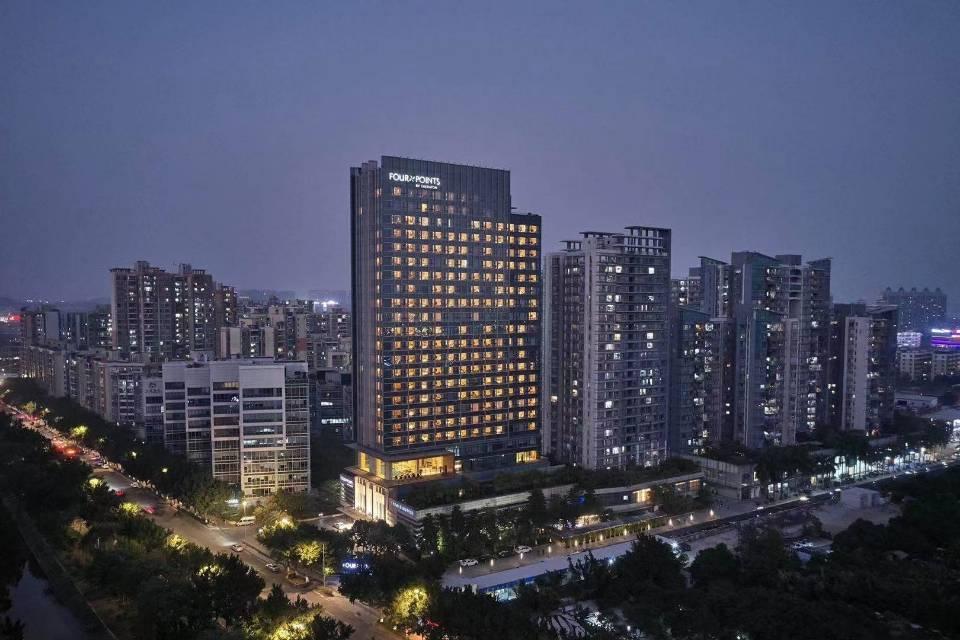 广州五星级酒店最大容纳300人的会议场地|广州东圃合景福朋喜来登酒店的价格与联系方式